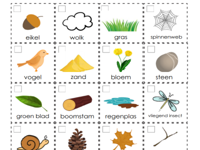 We voelen en ruiken de natuur!
