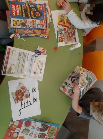 We gaan naar de supermarkt